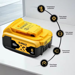 DEWALT battery 20V 2AH/5AH/6Ah & 60V-9AH rechargeable lithium-ion battery，DCB205 DCB201 DCB203 Power Tool battery. DEWALT 20V battery