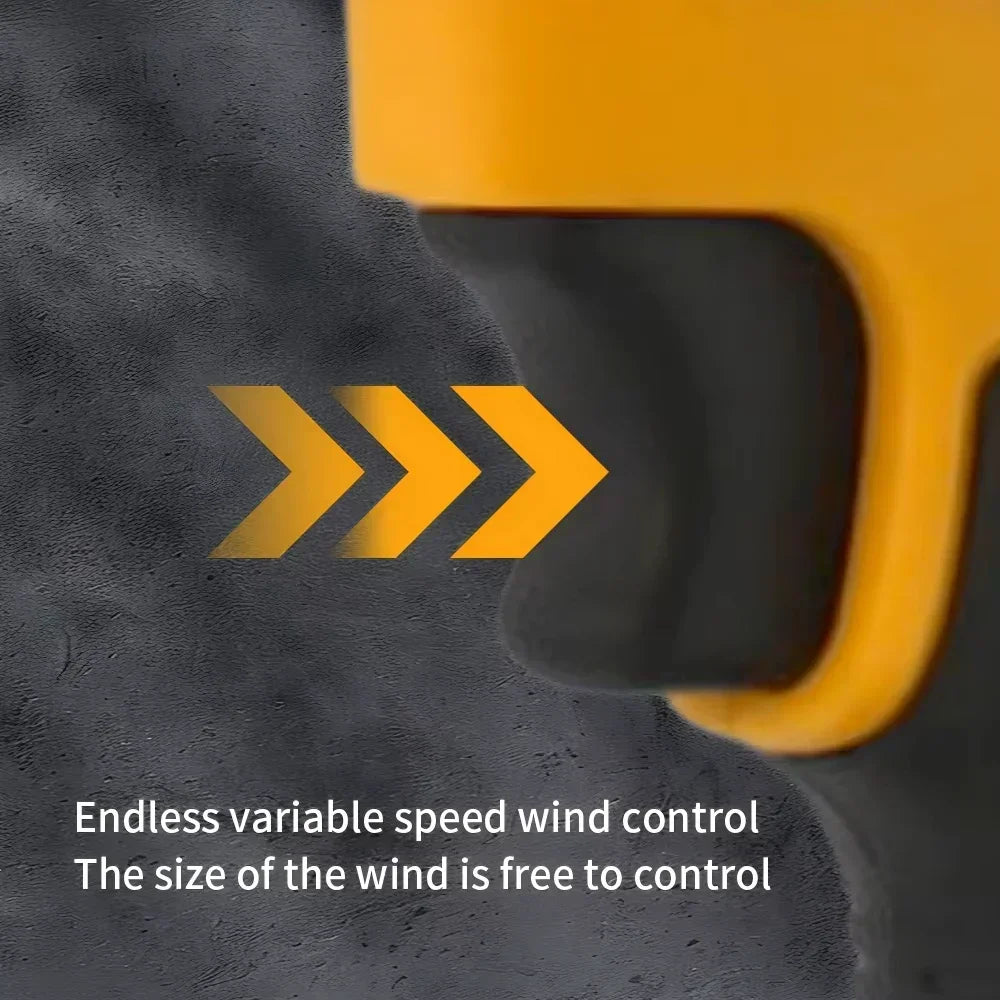 Dewalt 18V Brushless Electric Blower 30000RPM Violent Fan Blowing Car Dust Turbofan Charging Handheld Blower Tool carpenter tool