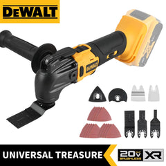 DEWALT 21V Max Brushless Cordless Oscillating Multi Tool w/5 Accessories,Tool-Free Quick Change,Cutting,Sanding Grout Removal